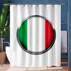 Italy Country Nation Flag Shower Curtain 60  X 72  (medium)  by Nexatart