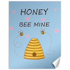 Bee Mine Valentines Day Canvas 12  X 16   by Valentinaart