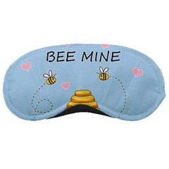 Bee Mine Valentines Day Sleeping Masks by Valentinaart