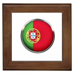 Portugal Flag Country Nation Framed Tiles by Nexatart