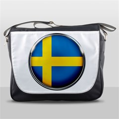 Sweden Flag Country Countries Messenger Bags by Nexatart