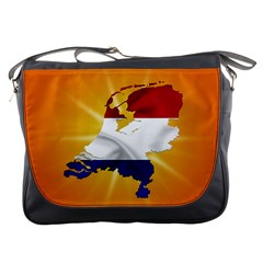 Holland Country Nation Netherlands Flag Messenger Bags by Nexatart