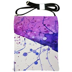 Art Painting Abstract Spots Shoulder Sling Bags by Nexatart