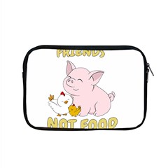 Friends Not Food - Cute Pig And Chicken Apple Macbook Pro 15  Zipper Case by Valentinaart