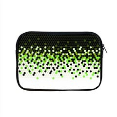 Flat Tech Camouflage Reverse Green Apple Macbook Pro 15  Zipper Case by jumpercat