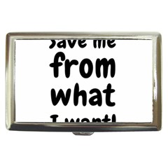 Save Me From What I Want Cigarette Money Cases by Valentinaart