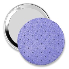 Dot Blue 3  Handbag Mirrors by snowwhitegirl