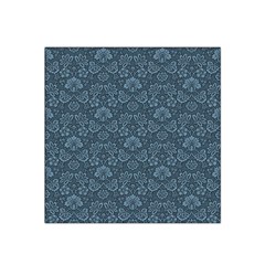 Damask Blue Satin Bandana Scarf by snowwhitegirl