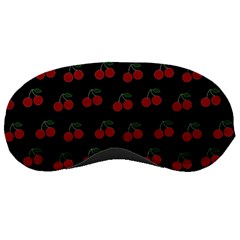 Cherries Black Sleeping Masks by snowwhitegirl