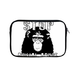 Stop Animal Abuse - Chimpanzee  Apple Macbook Pro 13  Zipper Case by Valentinaart