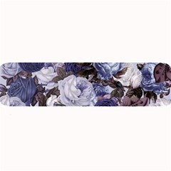 Rose Bushes Blue Large Bar Mats by snowwhitegirl