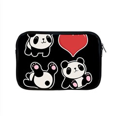 Panda Apple Macbook Pro 15  Zipper Case by Valentinaart