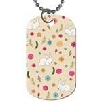 Easter bunny  Dog Tag (Two Sides) Front