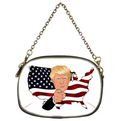 Trump Usa Flag Chain Purses (two Sides)  by ImagineWorld