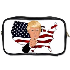 Trump Usa Flag Toiletries Bags by ImagineWorld