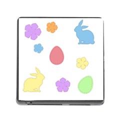 Easter Patches  Memory Card Reader (square) by Valentinaart