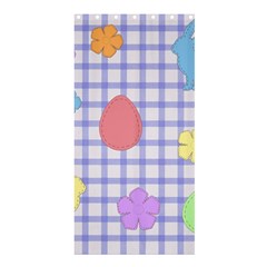 Easter Patches  Shower Curtain 36  X 72  (stall)  by Valentinaart