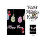 Easter eggs Playing Cards 54 (Mini)  Front - HeartA