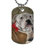 Dog Portrait Dog Tag (Two Sides) Front