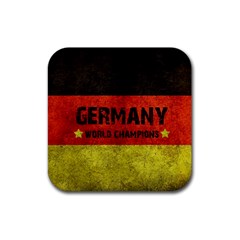 Football World Cup Rubber Coaster (square)  by Valentinaart