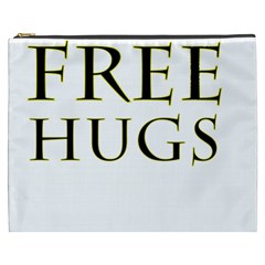 Freehugs Cosmetic Bag (xxxl)  by cypryanus