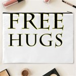 Freehugs Cosmetic Bag (XXXL)  Back