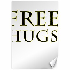 Freehugs Canvas 12  X 18   by cypryanus