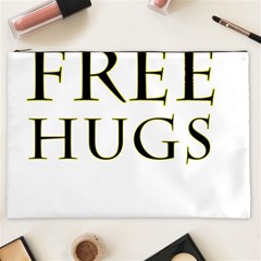 Freehugs Cosmetic Bag (xxl)  by cypryanus