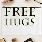 Freehugs Cosmetic Bag (XXXL)  Front