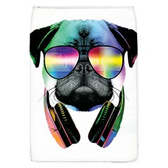 Dj Pug Cool Dog Flap Covers (l)  by alexamerch