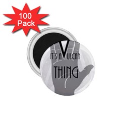 Vulcan Thing 1 75  Magnets (100 Pack)  by Howtobead