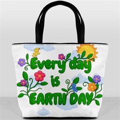 Earth Day Bucket Bags by Valentinaart