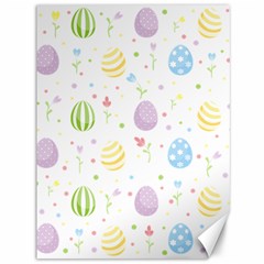 Easter Pattern Canvas 36  X 48   by Valentinaart