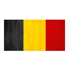 Belgium Flag Satin Wrap by Valentinaart