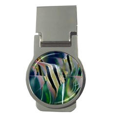 Angelfish 1 Money Clips (round)  by trendistuff