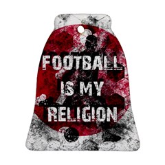 Football Is My Religion Ornament (bell) by Valentinaart