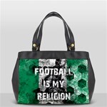 Football is my religion Office Handbags Front