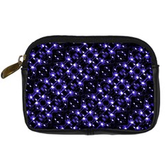 Dark Galaxy Stripes Pattern Digital Camera Cases by dflcprints