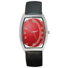 Cricket Ball Barrel Style Metal Watch by Sapixe