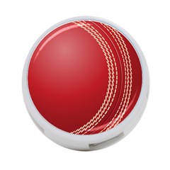 Cricket Ball 4-port Usb Hub (two Sides)  by Sapixe