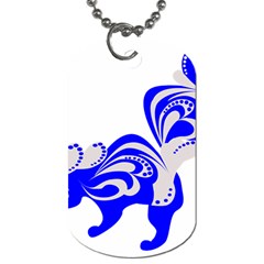 Skunk Animal Still From Dog Tag (one Side) by Nexatart