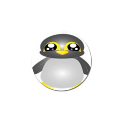 Cute Penguin Animal Golf Ball Marker (10 Pack) by Nexatart