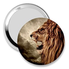 Roaring Lion 3  Handbag Mirrors by Nexatart