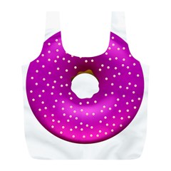 Donut Transparent Clip Art Full Print Recycle Bags (l)  by Sapixe