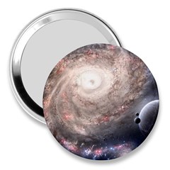 Galaxy Star Planet 3  Handbag Mirrors by Sapixe