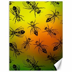 Insect Pattern Canvas 12  X 16   by Sapixe