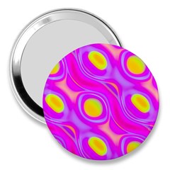 Noise Texture Graphics Generated 3  Handbag Mirrors by Sapixe