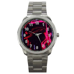 Calligraphy 4 Sport Metal Watch by bestdesignintheworld