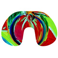 Dscf1458 - Fruits Geometry Travel Neck Pillows by bestdesignintheworld