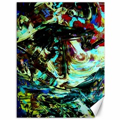 Dscf3082 - Sphinx And Wheel Of Time Canvas 36  X 48   by bestdesignintheworld